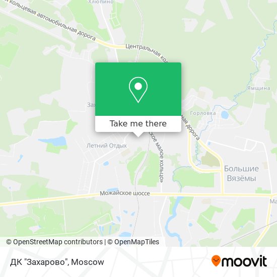 ДК "Захарово" map