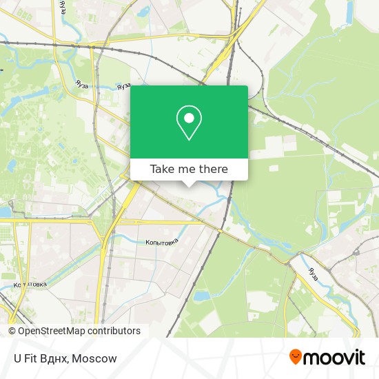 U Fit Вднх map