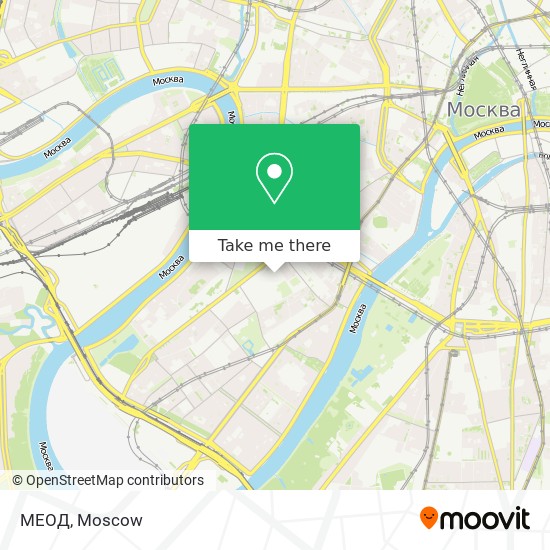 МЕОД map