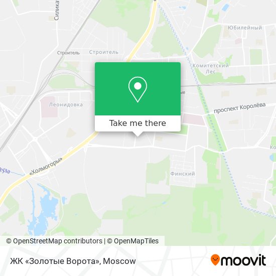 ЖК «Золотые Ворота» map