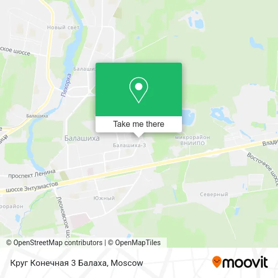 Круг Конечная 3 Балаха map
