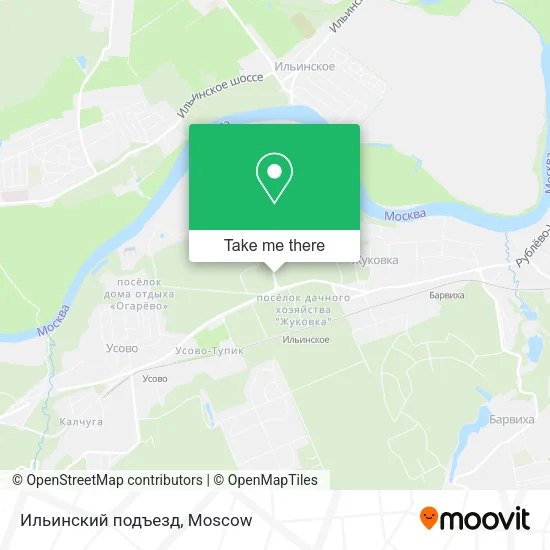 Ильинский подъезд map