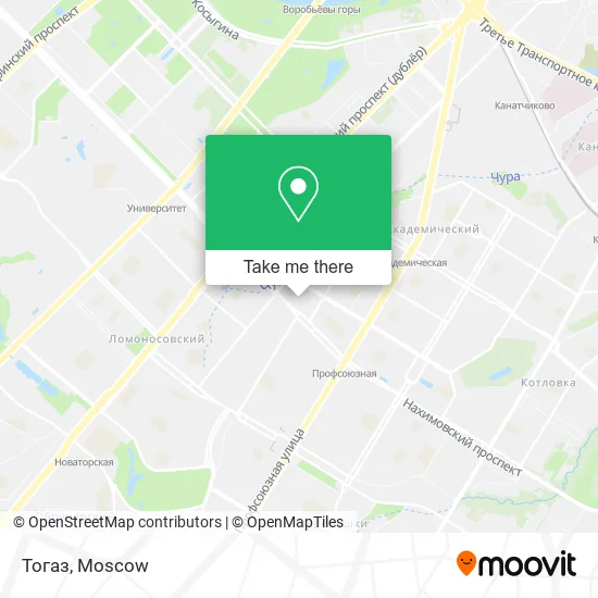 Тогаз map