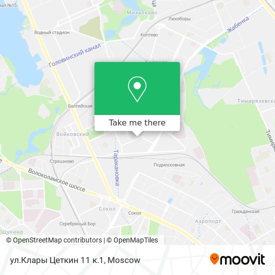 ул.Клары Цеткин 11 к.1 map