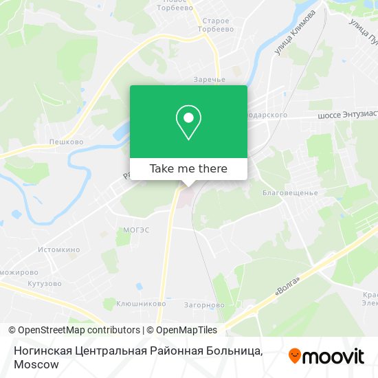 Ногинская Центральная Районная Больница map