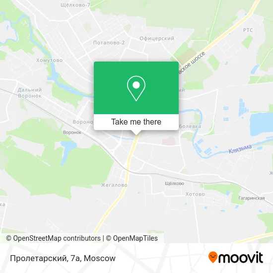 Пролетарский, 7а map