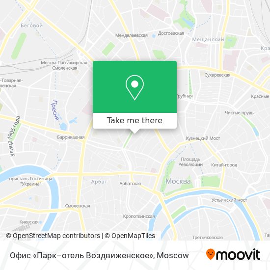 Офис «Парк–отель Воздвиженское» map