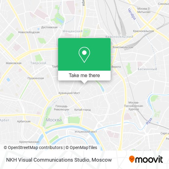 NKH Visual Communications Studio map