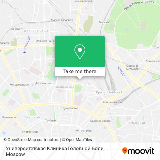 Университетская Клиника Головной Боли map
