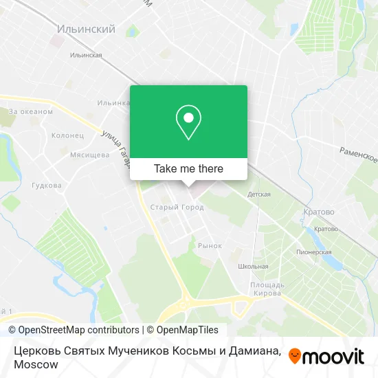 Церковь Святых Мучеников Косьмы и Дамиана map
