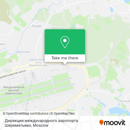 Дирекция международного аэропорта Шереметьево map