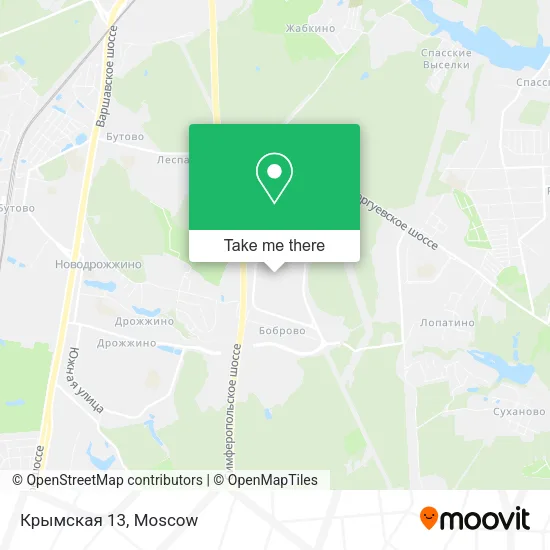Крымская 13 map