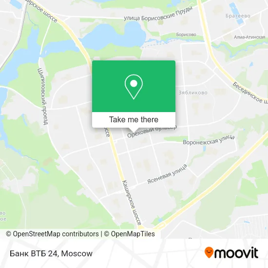 Банк ВТБ 24 map