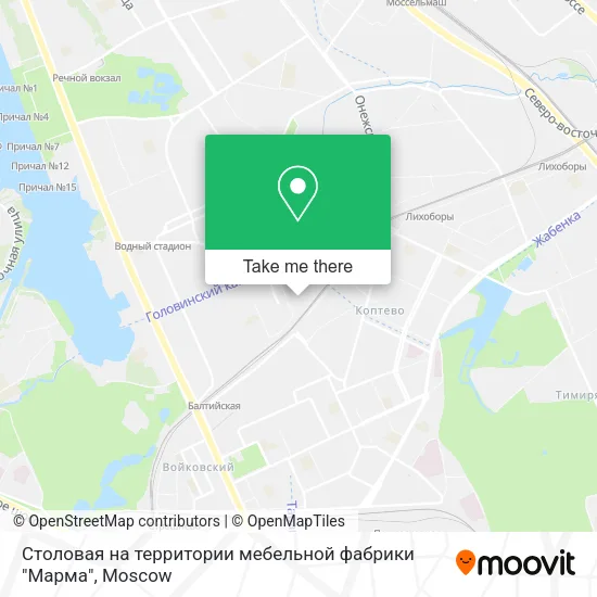 Столовая на территории мебельной фабрики "Марма" map