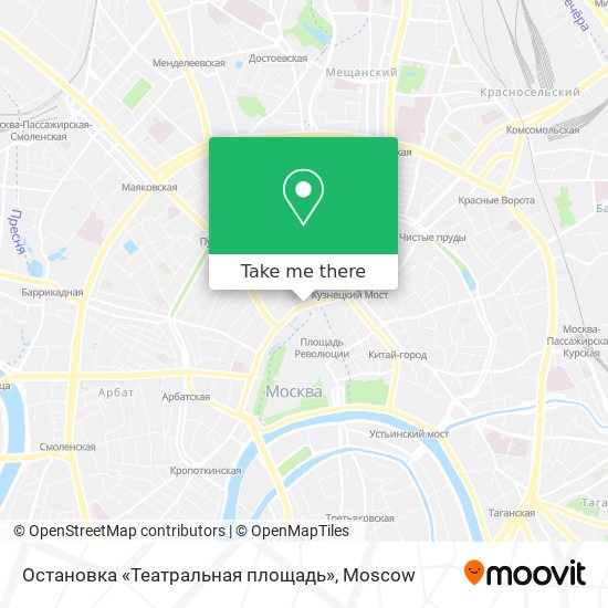 Остановка «Театральная  площадь» map