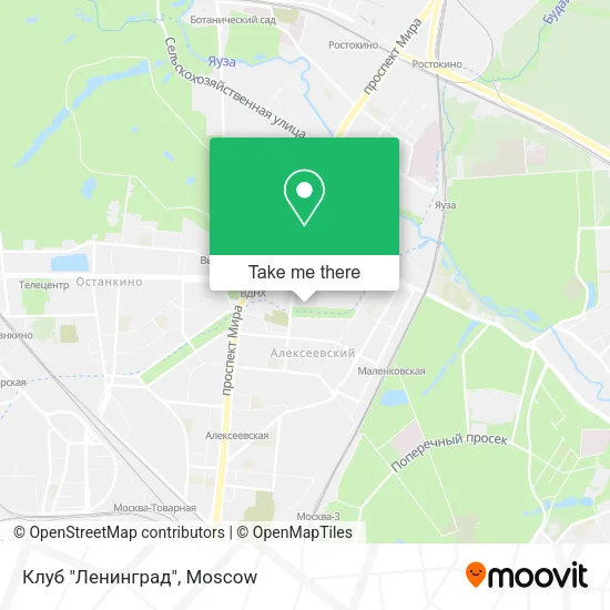 Клуб "Ленинград" map