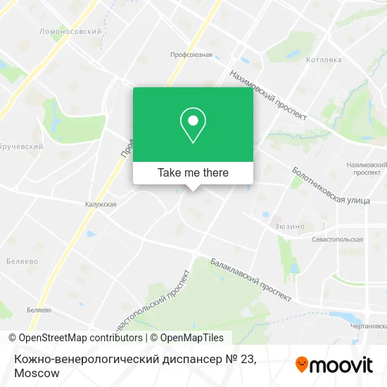 Кожно-венерологический диспансер № 23 map