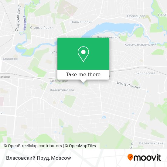 Власовский Пруд map