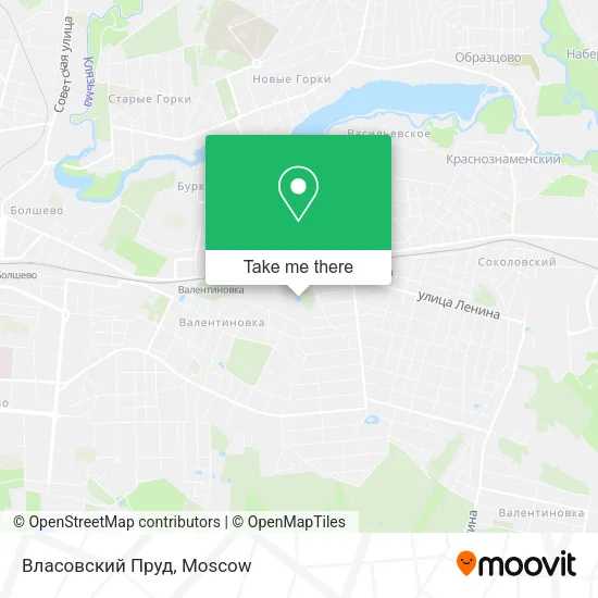 Власовский Пруд map