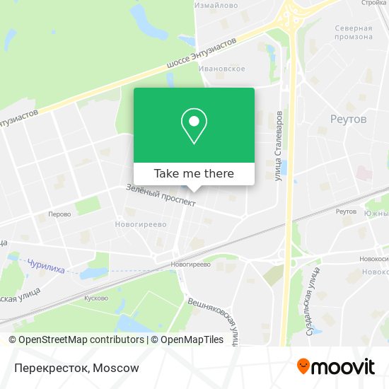 Перекресток map