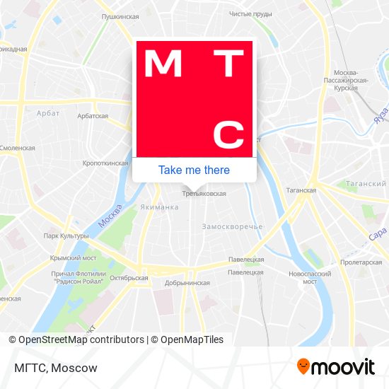 МГТС map