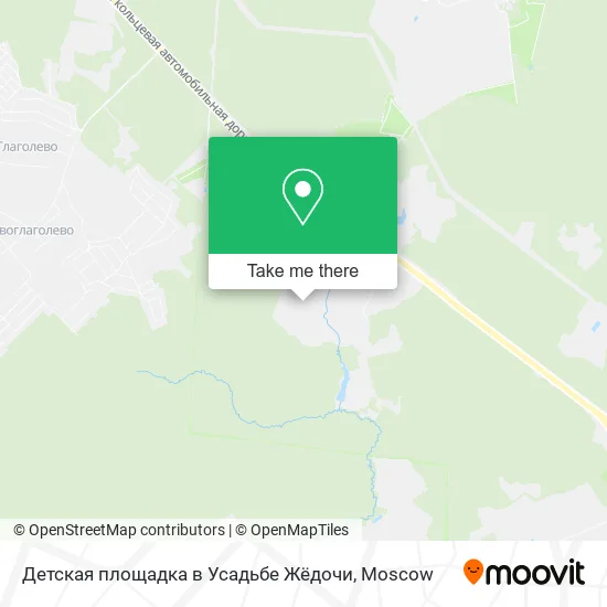 Детская площадка в Усадьбе Жёдочи map