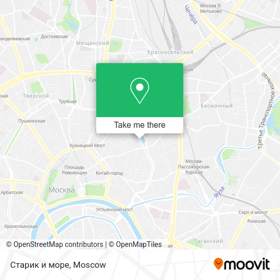 Старик и море map
