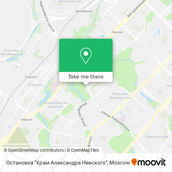 Остановка "Храм Александра Невского" map