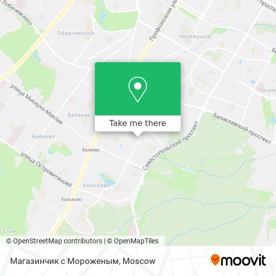 Магазинчик с Мороженым map