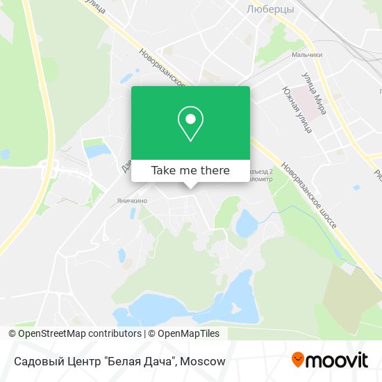 Садовый Центр "Белая Дача" map