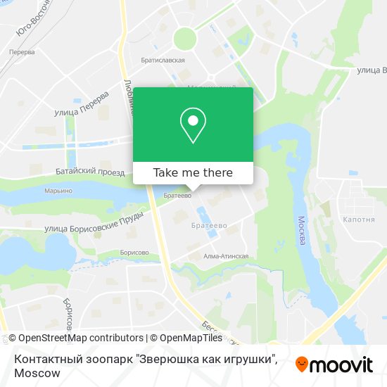 Контактный зоопарк "Зверюшка как игрушки" map