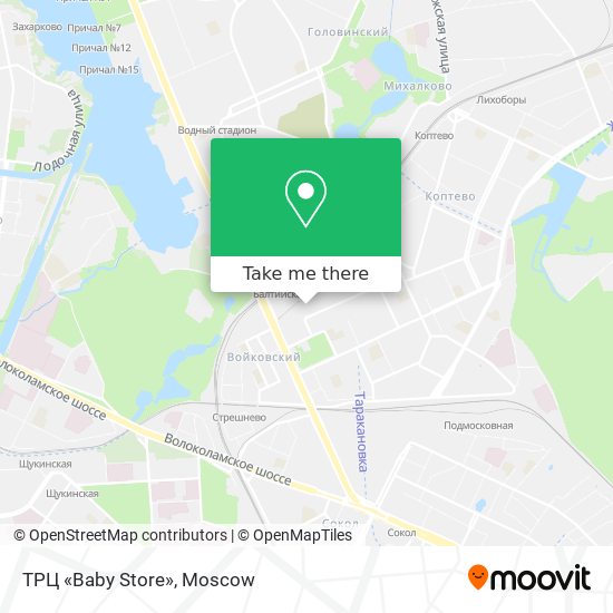 ТРЦ «Baby Store» map