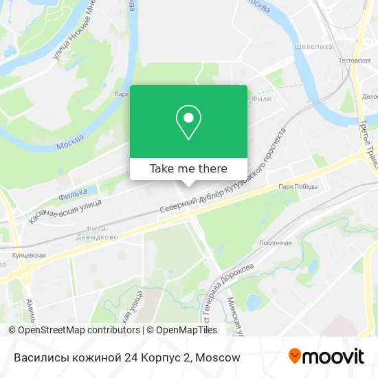 Василисы кожиной 24 Корпус 2 map