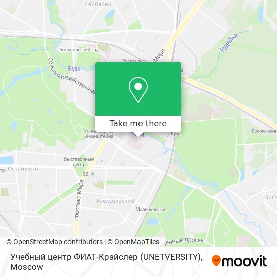 Учебный центр ФИАТ-Крайслер (UNETVERSITY) map
