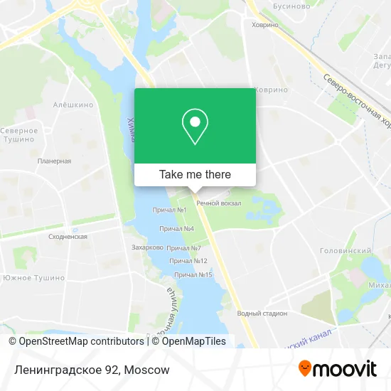 Ленинградское 92 map