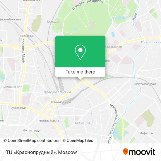 ТЦ «Краснопрудный» map