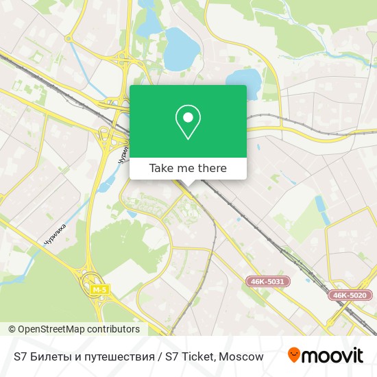 S7 Билеты и путешествия / S7 Ticket map