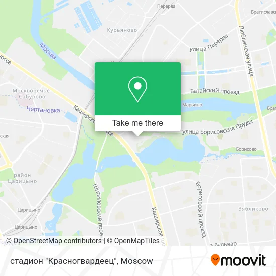 стадион "Красногвардеец" map