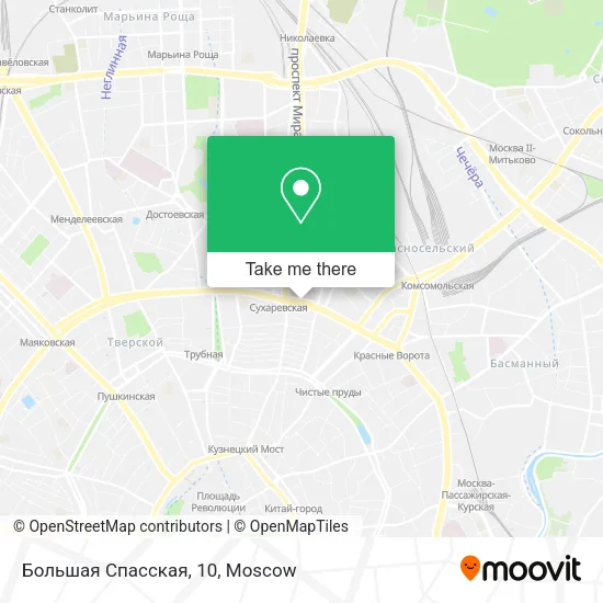 Большая Спасская, 10 map