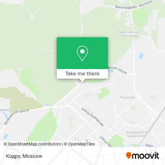 Кодру map