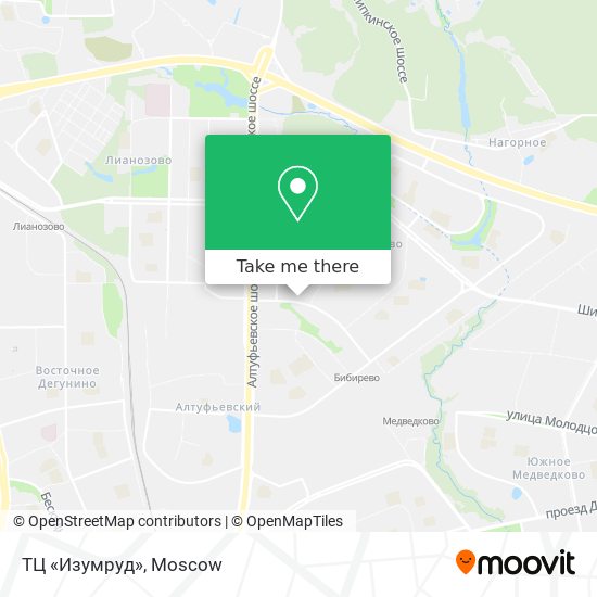 ТЦ «Изумруд» map