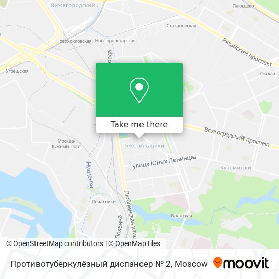 Противотуберкулёзный диспансер № 2 map