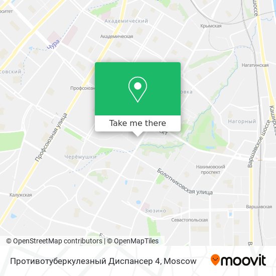 Противотуберкулезный Диспансер 4 map