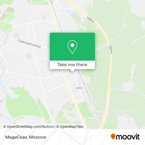 МедиСкан map