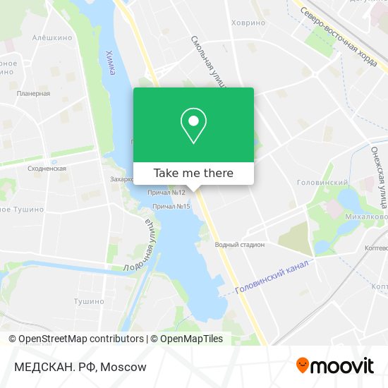 МЕДСКАН. РФ map