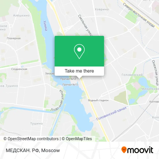 МЕДСКАН. РФ map