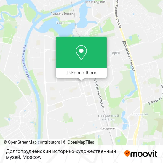 Долгопрудненский историко-художественный музей map