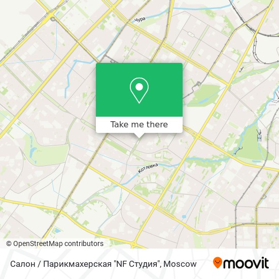 Салон / Парикмахерская "NF Студия" map