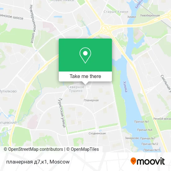 планерная д7,к1 map
