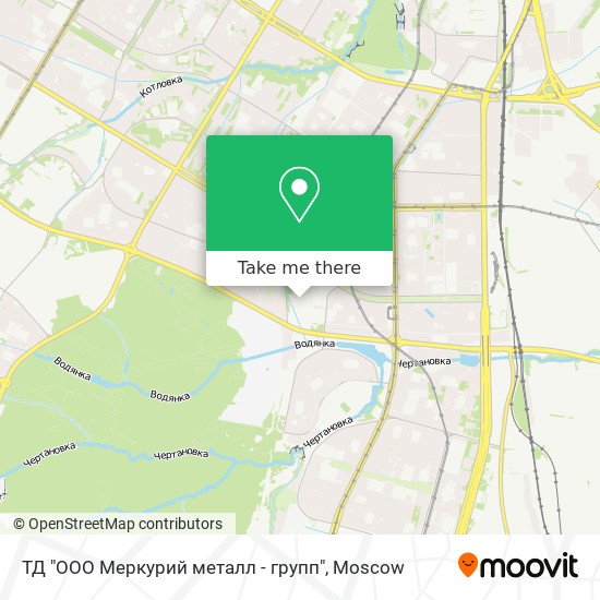 ТД "ООО Меркурий металл - групп" map